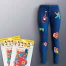 Remendão Auto adesivo de tecido festa junina Para adulto e criança